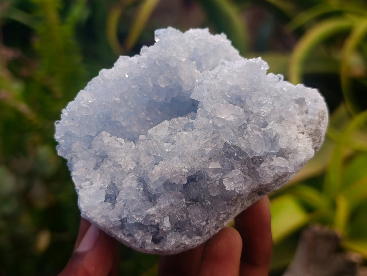 Natural Blue Celestite Specimens x 17 From Sakoany, Madagascar