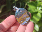 Hand Made Assorted Shaped Ocean Jasper Pendants x 1 From Northwest Coast, Madagascar