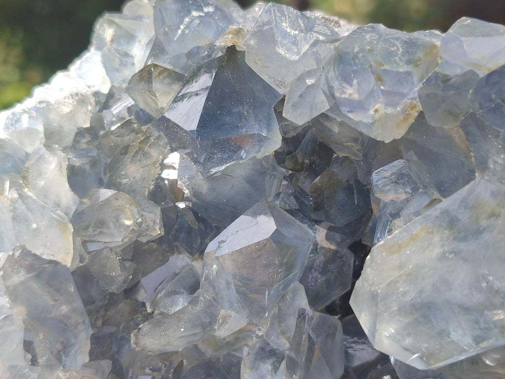 Natural Large Blue Celestite Geode Specimen x 1 From Sakoany, Madagascar