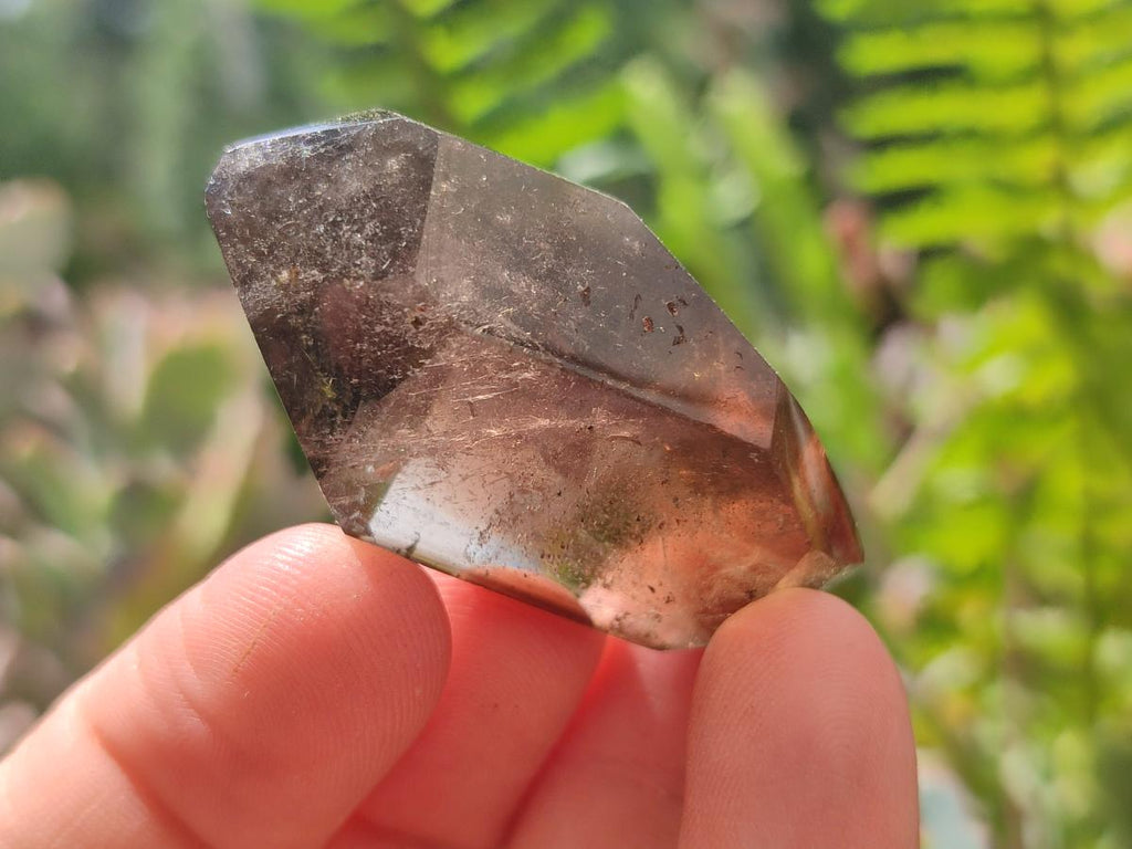 Polished Quartz Crystals With Inclusions x 12 From Madagascar