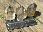 Polished Quartz Crystals With Inclusions x 12 From Madagascar