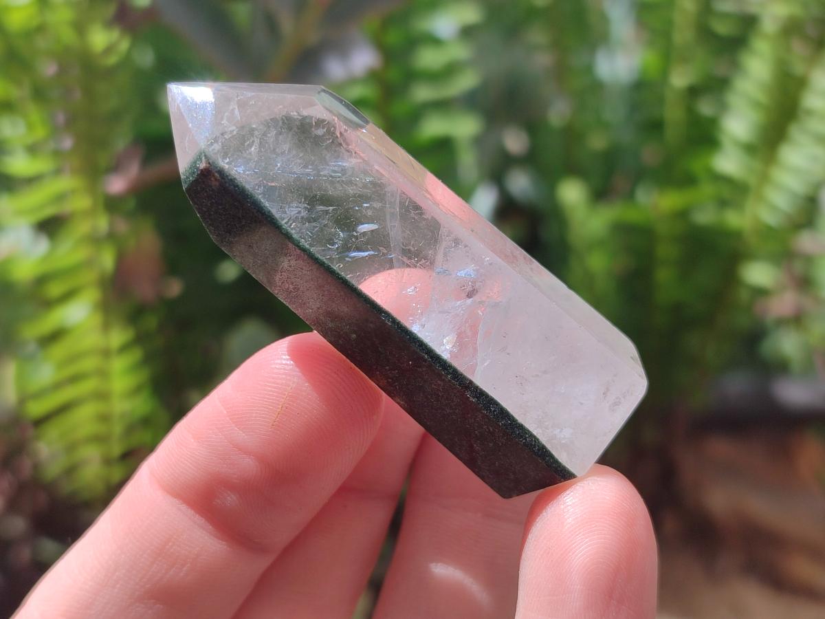 Polished Quartz Crystals With Inclusions x 12 From Madagascar