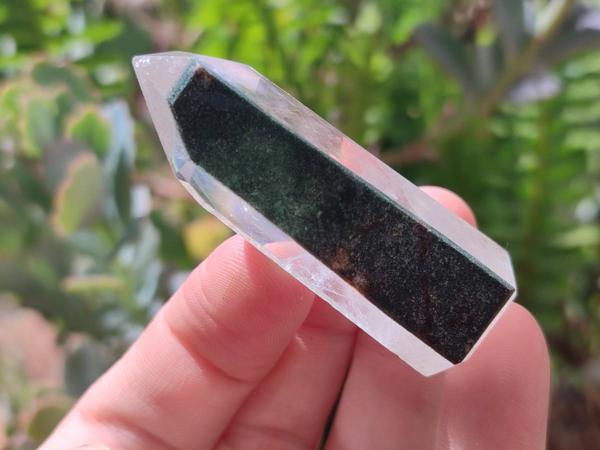 Polished Quartz Crystals With Inclusions x 12 From Madagascar