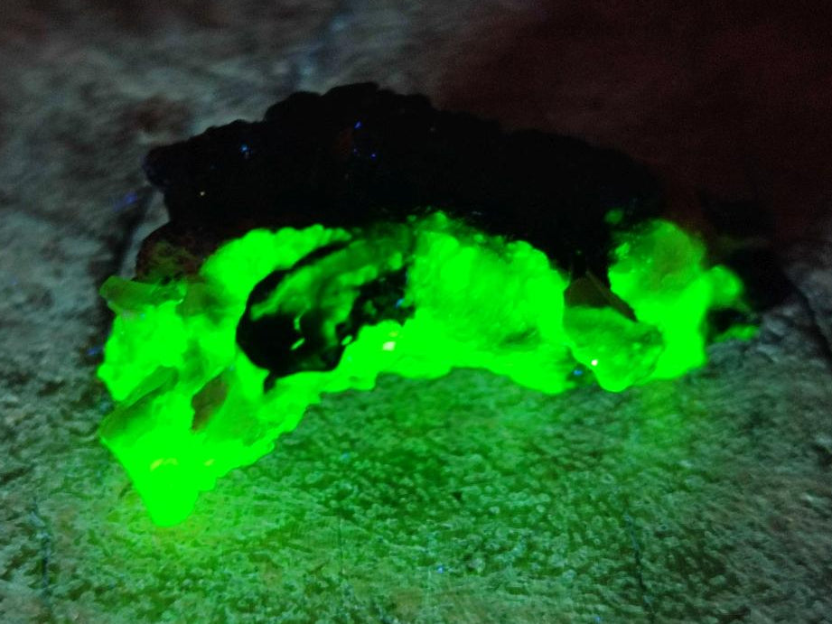 Natural Schorl Black Tourmaline With Vermiculite x 70 From Erongo, Namibia