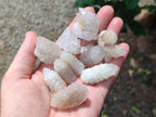 Natural White Spirit Quartz Crystals and Clusters x 70 From Boekenhouthoek, South Africa