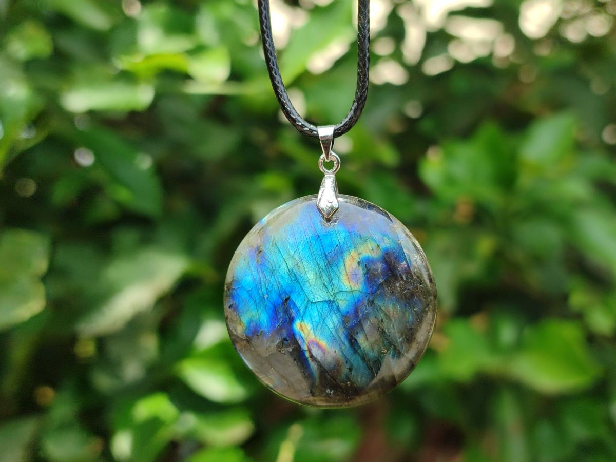 Hand Made Labradorite Assorted Shaped Pendants x 12 From Tulear Madagascar