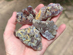 Natural Rare Asylum Quartz Clusters x 12 From Luena, Congo