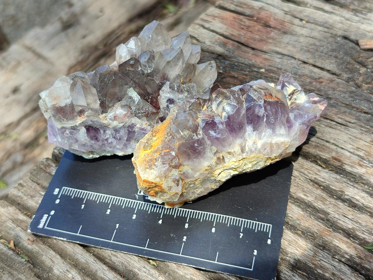 Natural Rare Asylum Quartz Clusters x 12 From Luena, Congo