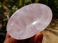 Polished Gemmy Rose Quartz Bowls x 6 From Ambatondrazaka, Madagascar