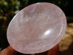 Polished Gemmy Rose Quartz Bowls x 6 From Ambatondrazaka, Madagascar