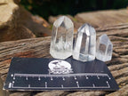 Polished Quartz Crystals with Inclusions x 35 From Madagascar