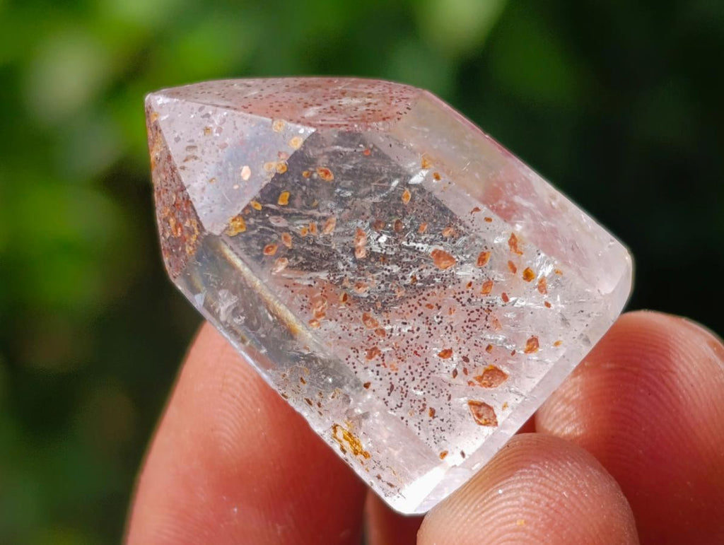 Polished Quartz Crystals with Inclusions x 35 From Madagascar