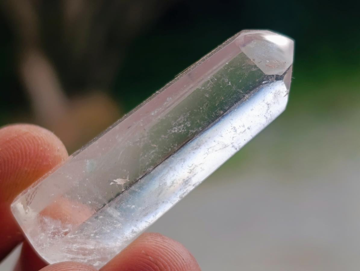 Polished Quartz Crystals with Inclusions x 35 From Madagascar