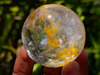 Polished Smokey and Clear Quartz Spheres x 8 From Madagascar