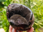 Polished Septerye Sauvage "Dragons Egg" Geodes x 3 From Mahajanga, Madagascar
