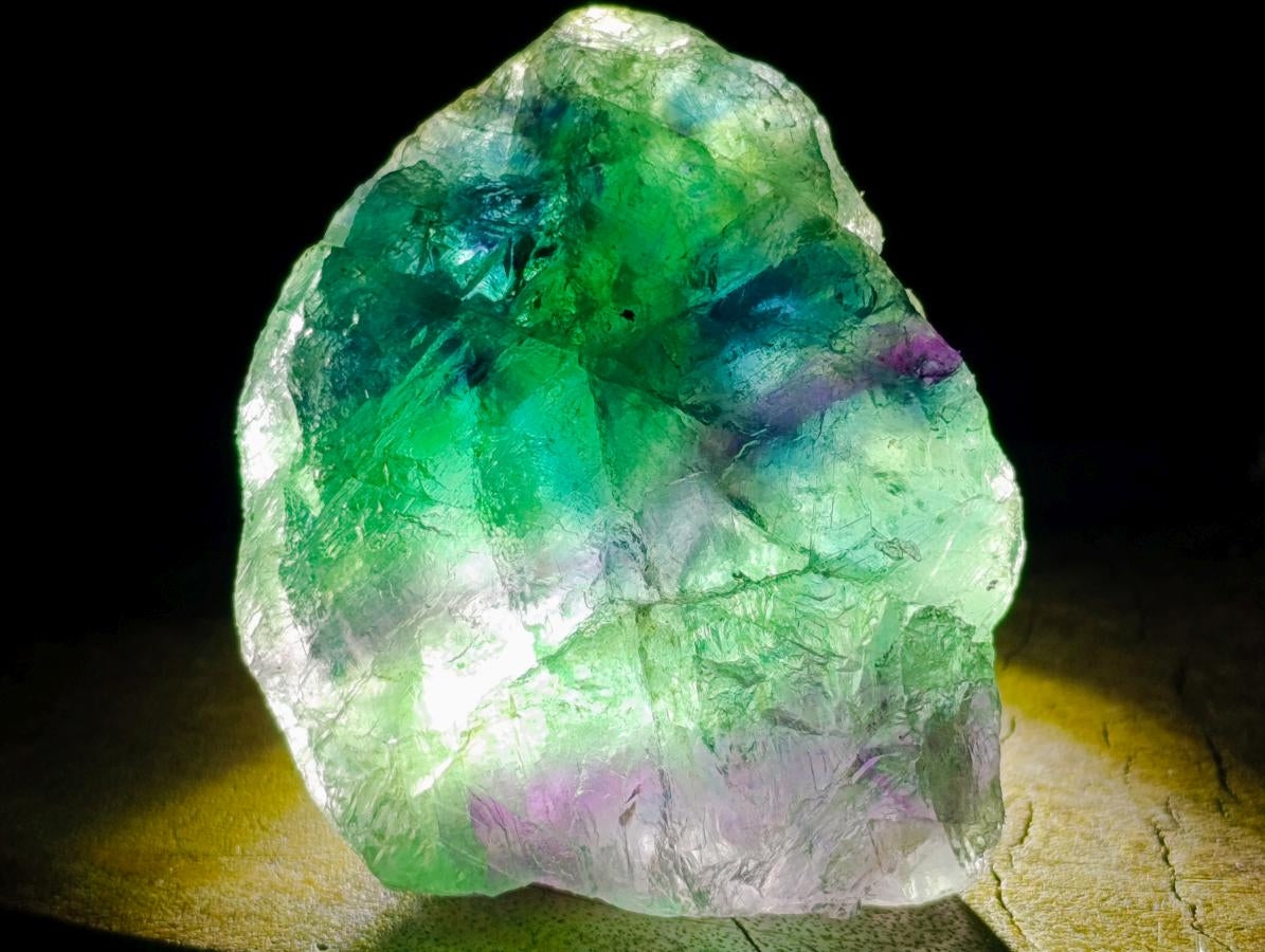 Natural Watermelon Fluorite Cobbed Specimens x 24 From Uis, Namibia