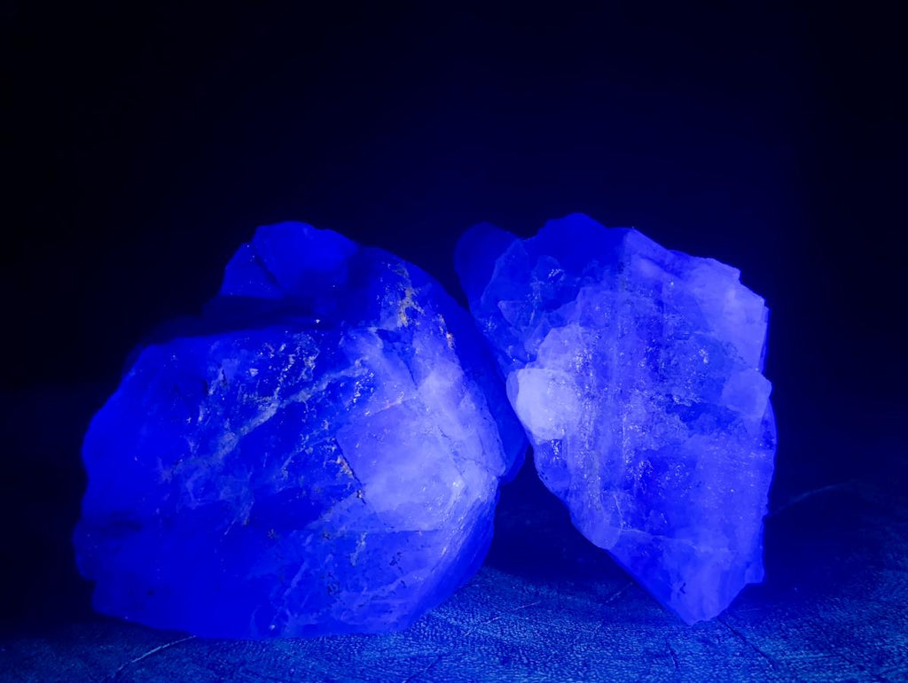 Natural Watermelon Fluorite Cobbed Specimens x 24 From Uis, Namibia