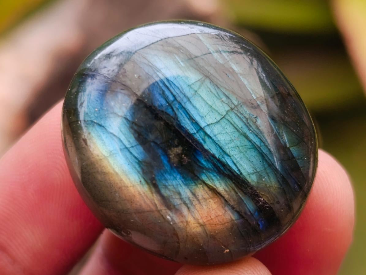 Polished Rounded Labradorite Free Forms x 70 From Madagascar
