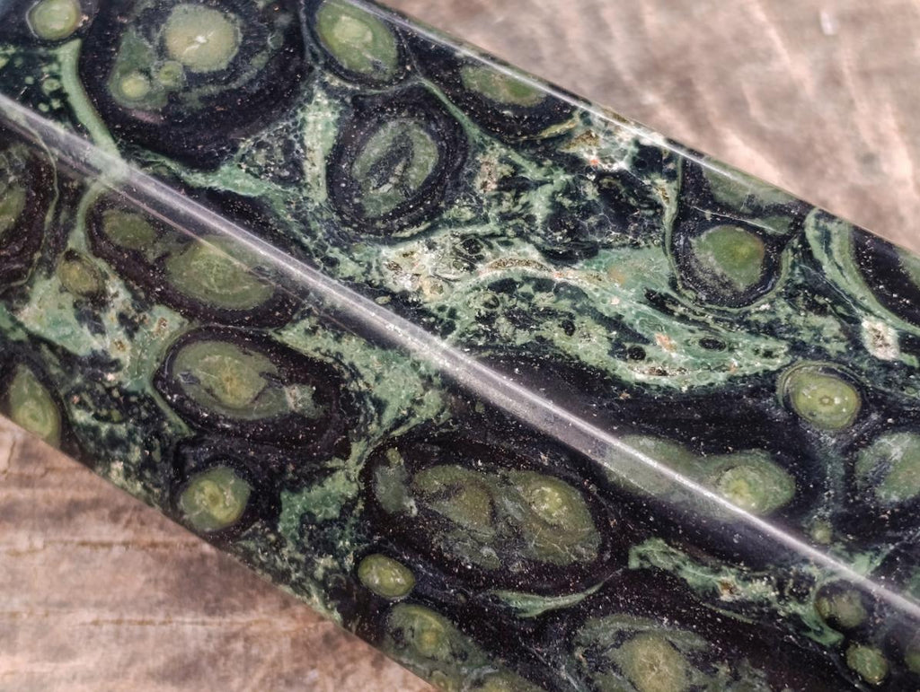 Polished XL Stromatolite Standing Display Crystal x 1 From Madagascar