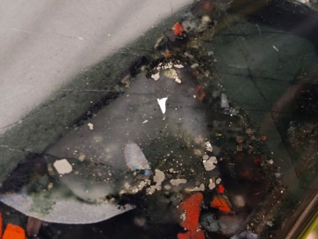 Polished Bloodstone Standing Free Forms x 2 From Swaziland