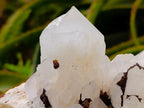 Natural Clear Quartz Crystal Clusters x 3 From Madagascar