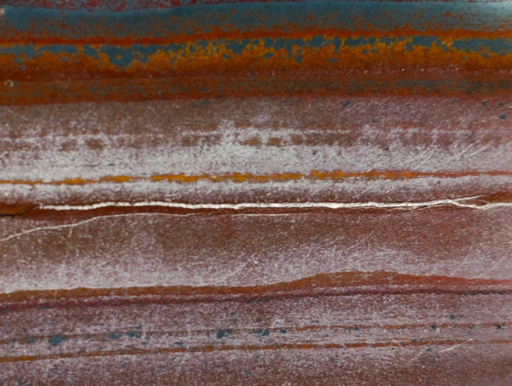 Polished Banded Tiger Iron Display Crystals x 2 From South Africa