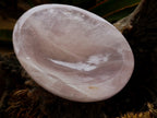 Polished Gemmy Rose Quartz Bowls x 2 From Madagascar