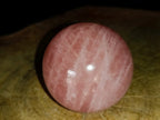 Polished Gemmy Star Rose Quartz Spheres x 2 From Madagascar