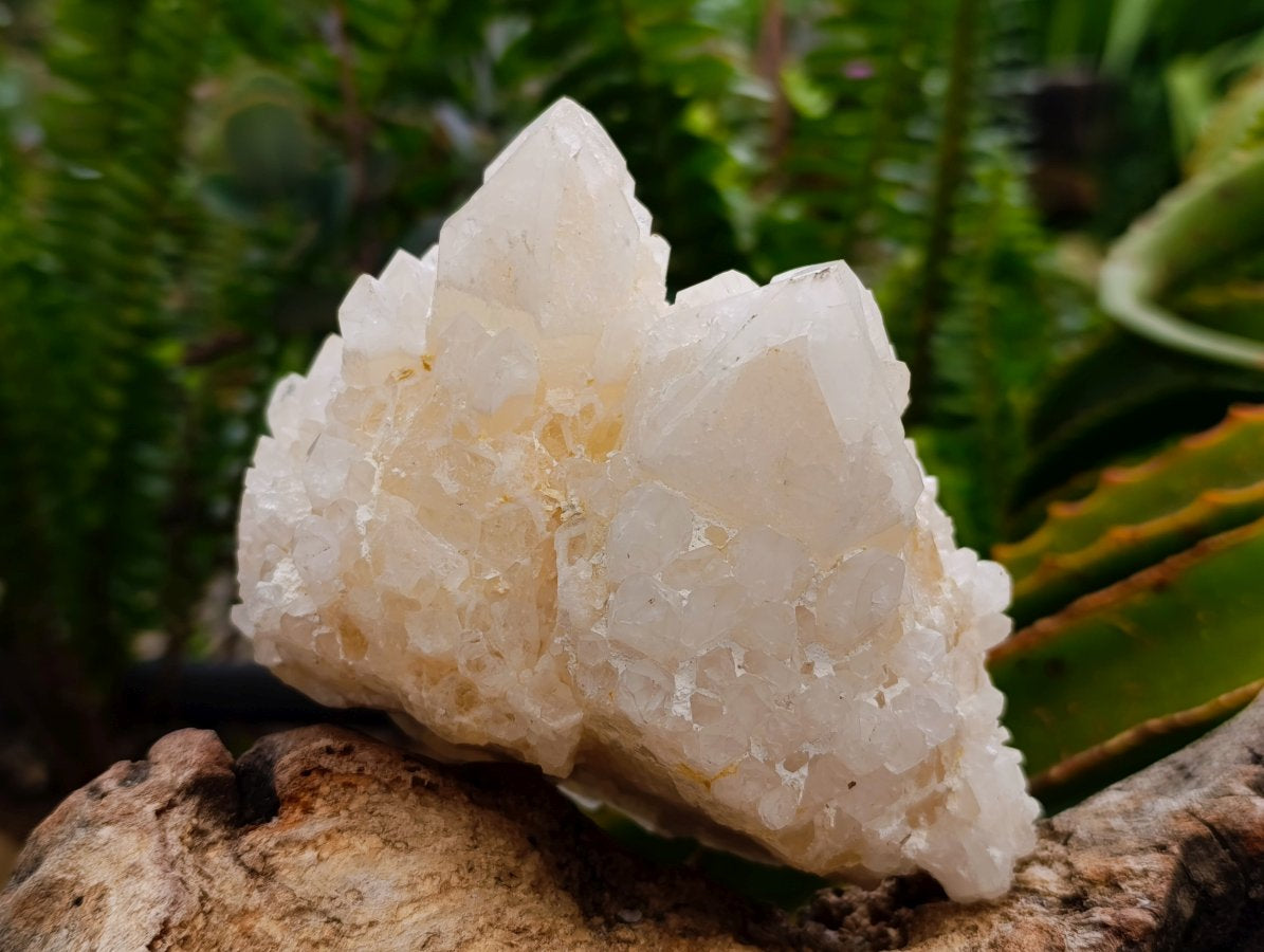 Natural Cascading Candle Quartz Clusters x 3 From Antsirabe, Madagascar