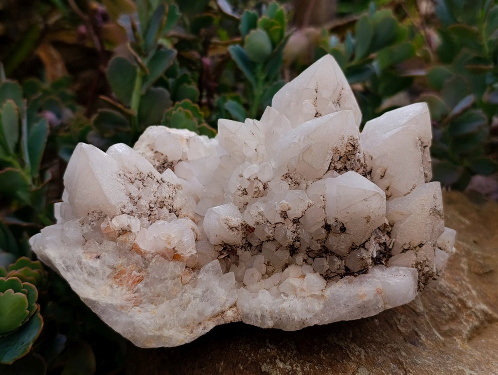 Natural Cascading Candle Quartz Clusters x 3 From Antsirabe, Madagascar