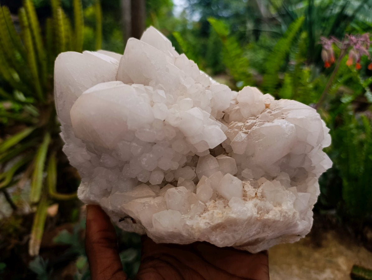 Natural Cascading Candle Quartz Clusters x 3 From Antsirabe, Madagascar