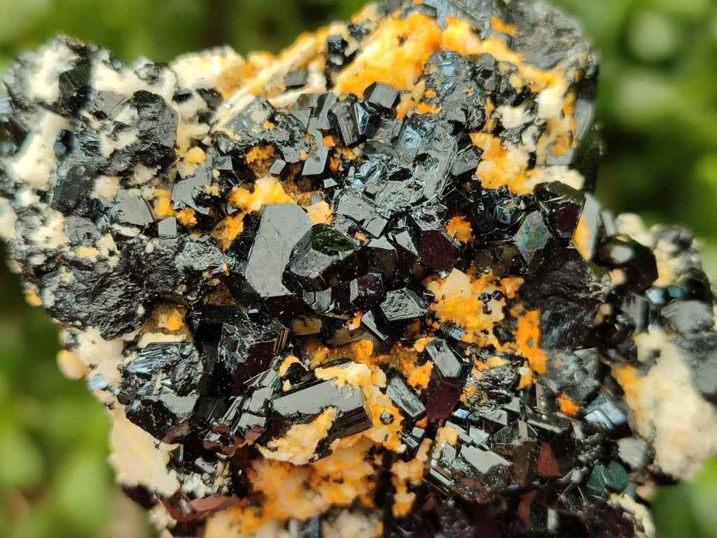 Natural Schorl Black Tourmaline with Feldspar x 3 From Erongo, Namibia