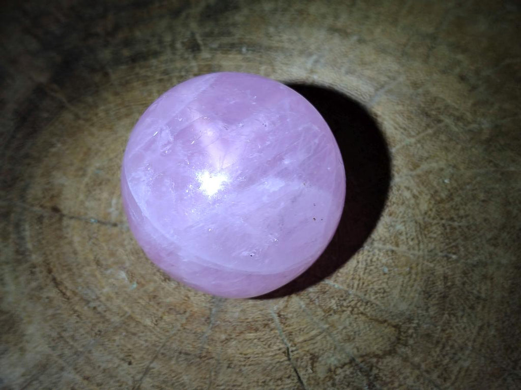 Polished Gemmy Star Rose Quartz Spheres x 6 From Madagascar