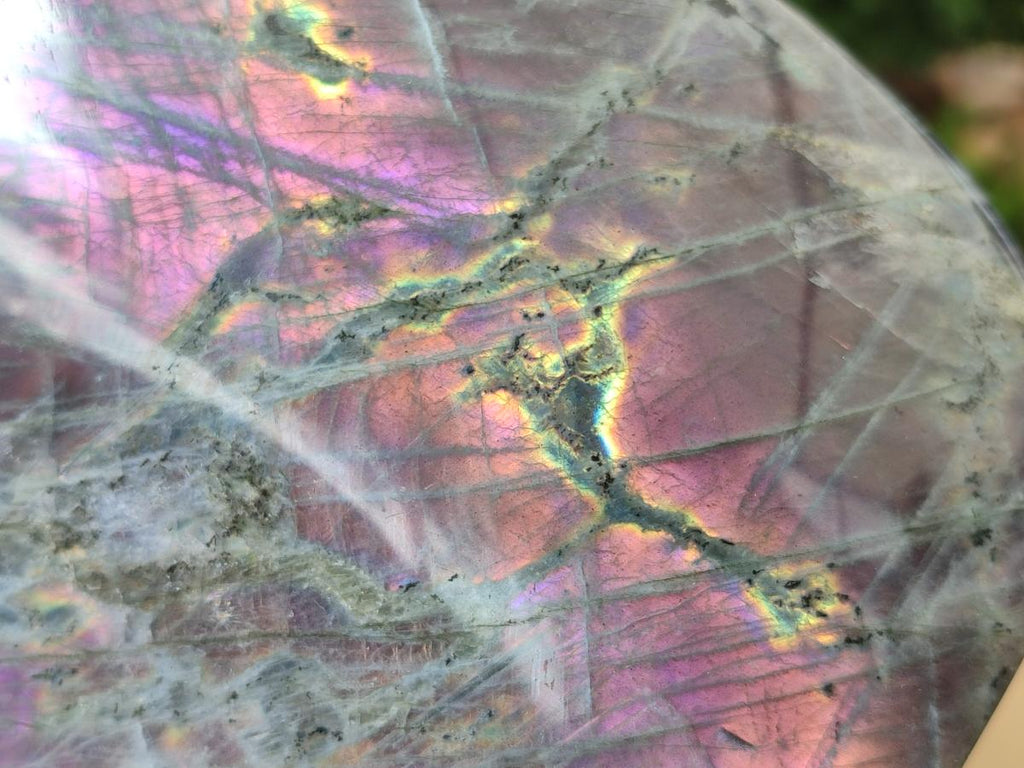 Polished Labradorite Standing Free Form x 1 From Madagascar