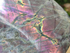 Polished Labradorite Standing Free Form x 1 From Madagascar