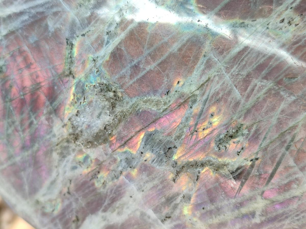 Polished Labradorite Standing Free Form x 1 From Madagascar