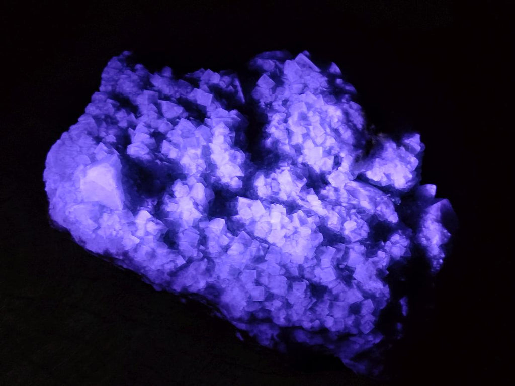 Natural Cubic Green Fluorite Cluster Specimens x 2 From Mandrosonoro, Madagascar