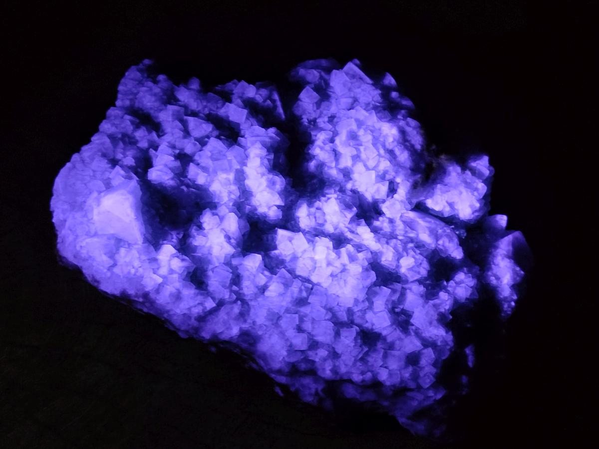 Natural Cubic Green Fluorite Cluster Specimens x 2 From Mandrosonoro, Madagascar