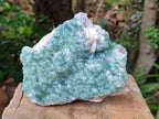 Natural Cubic Green Fluorite Cluster Specimens x 2 From Mandrosonoro, Madagascar