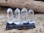 Polished Clear and Optic Quartz Crystals x 20 From Madagascar