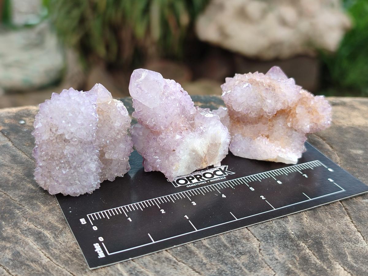 Natural Amethyst Spirit Crystals x 21 From Boekenhouthoek, South Africa