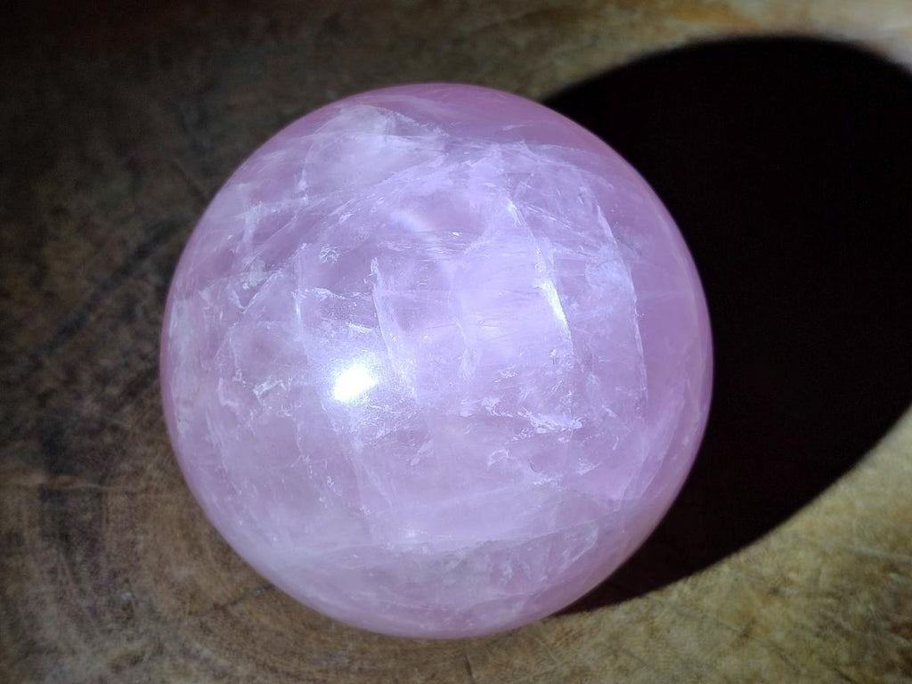 Polished Large Gemmy Star Rose Quartz Sphere x 1 From Madagascar
