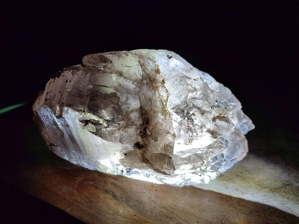 Natural Smokey Quartz Crystals x 4 From Mulanje, Malawi