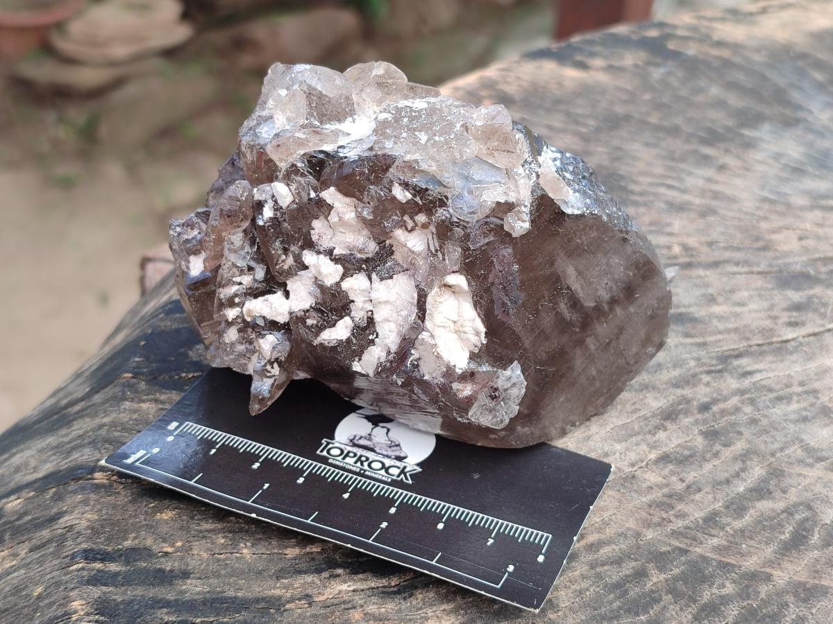 Natural Smokey Quartz Crystals x 4 From Mulanje, Malawi