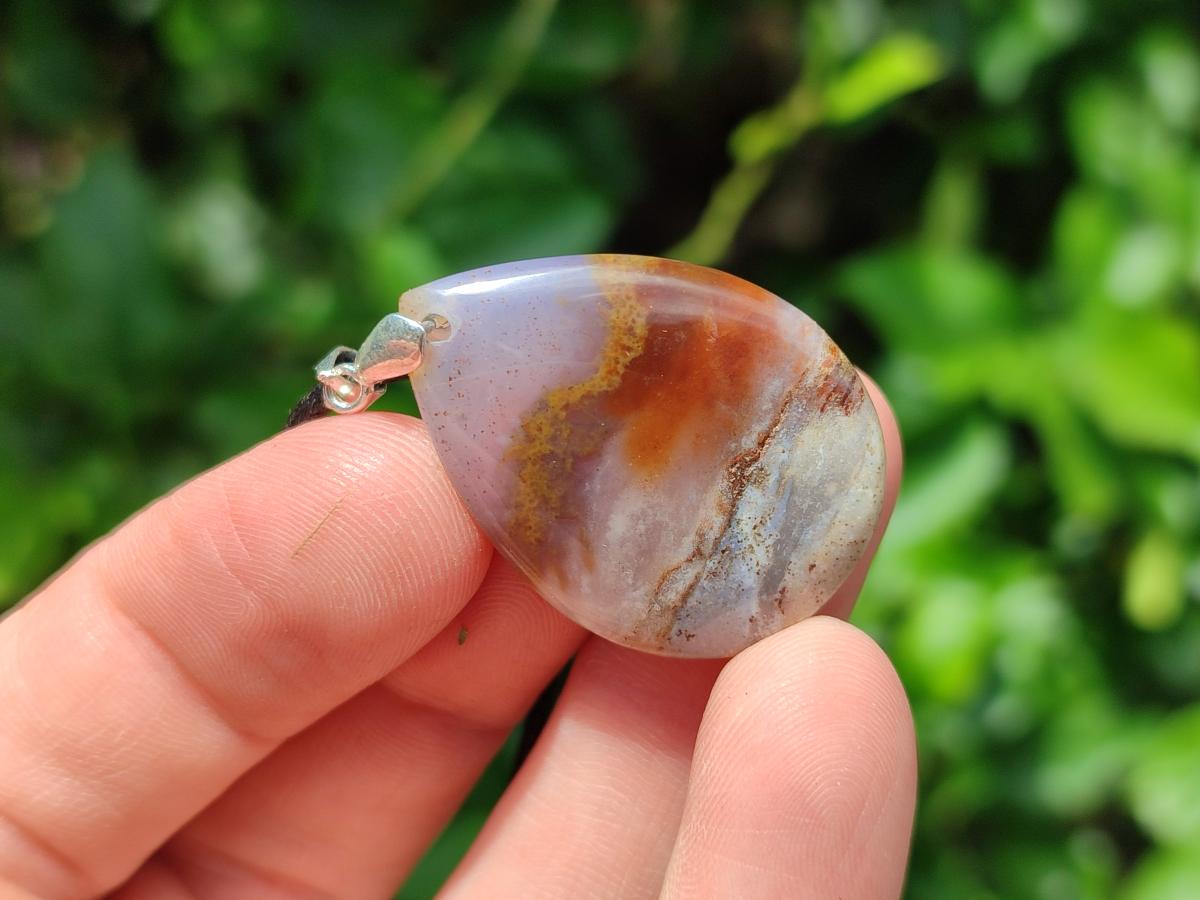 Hand Made Dendritic Agate Mixed Shaped Pendants x 12 From Madagascar