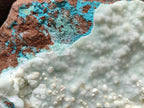 Natural Rare White Hemimorphite with Chrysocolla x 2 From Lupoto Mine, Congo