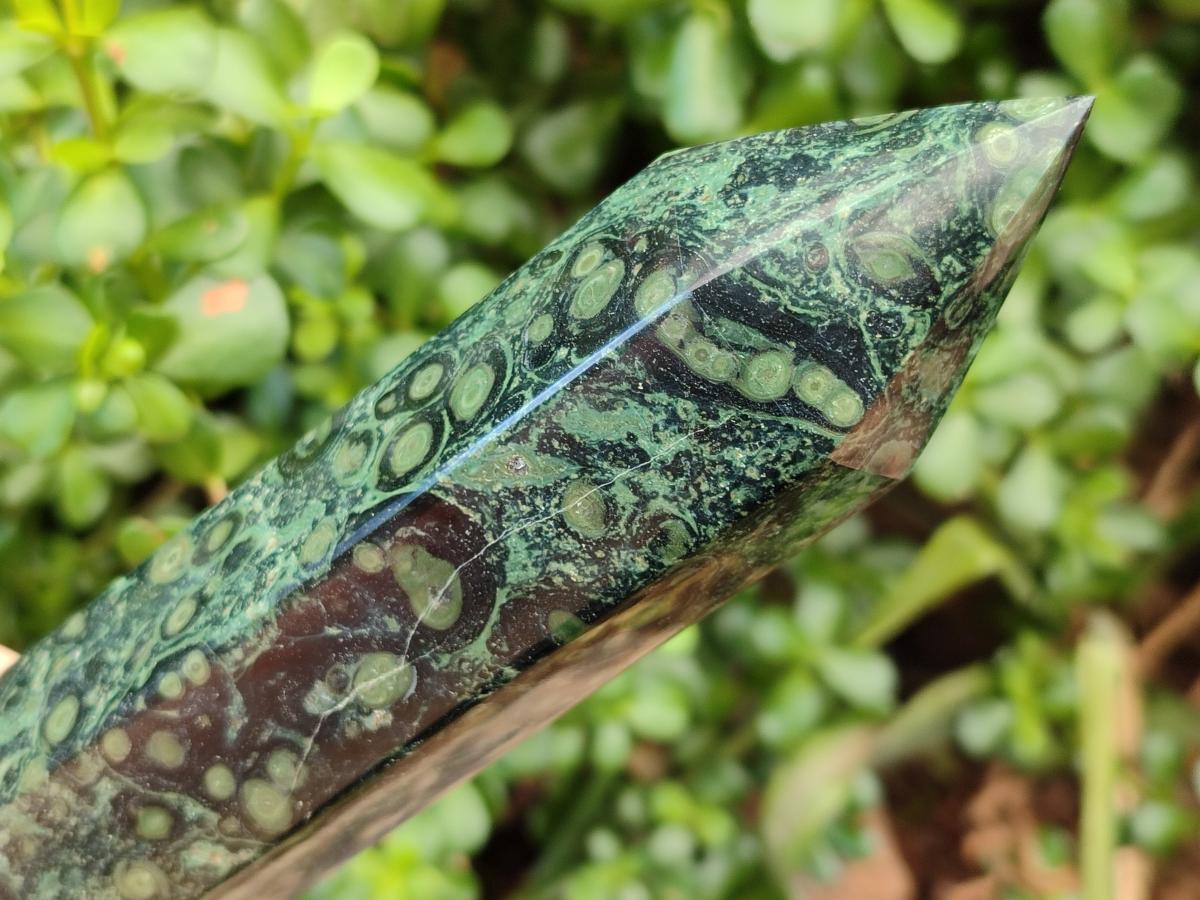 Polished Stromatolite Display Crystals x 2 From Katsepy, Madagascar