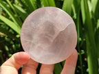Polished Gemmy Rose Quartz Bowls x 6 From Madagascar