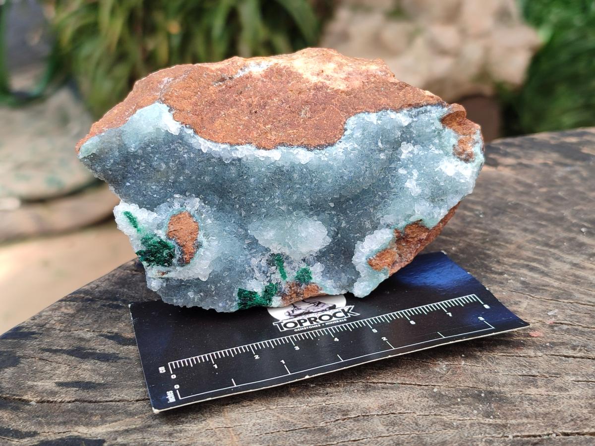 Natural Rare White Hemimorphite with Chrysocolla Specimens x 7 From Lupoto Mine, Congo