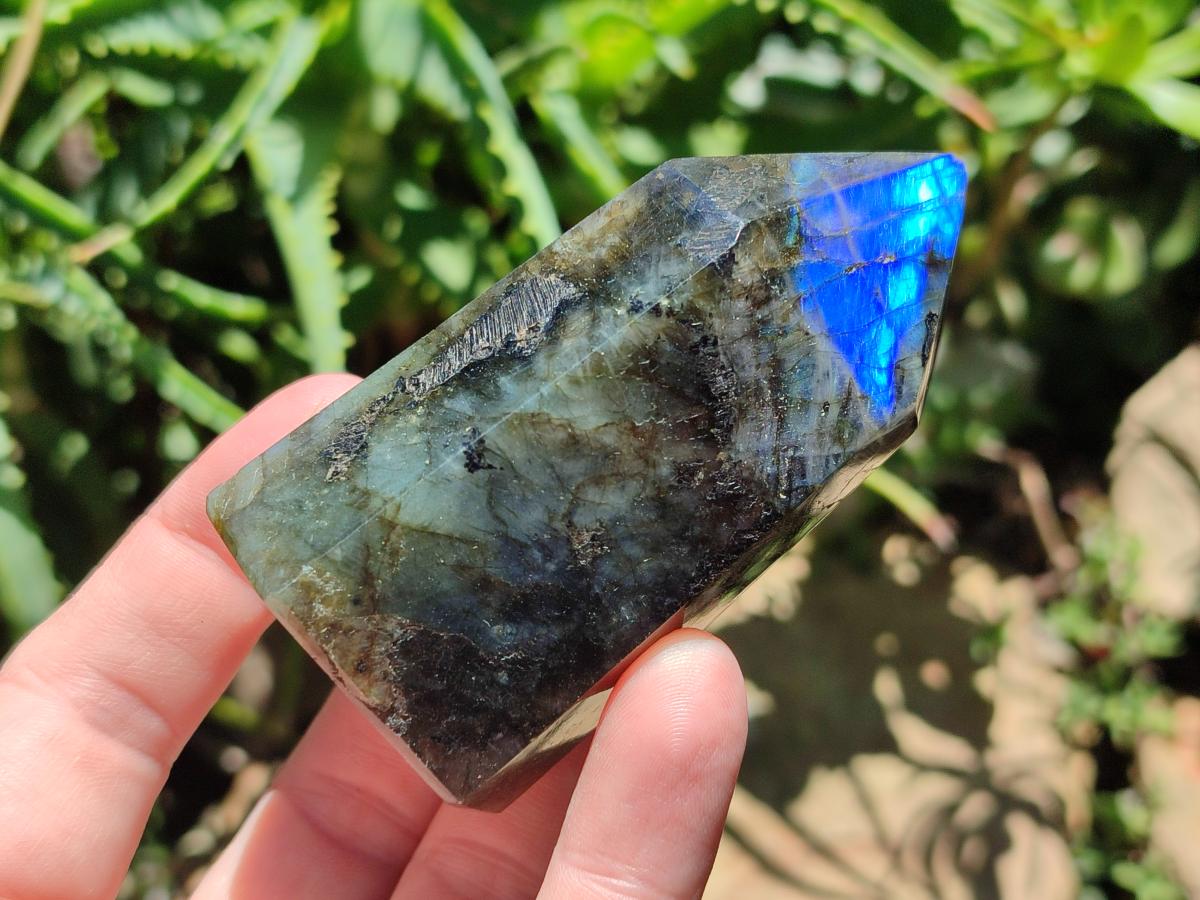 Polished Labradorite Display Crystals x 6 From Madagascar